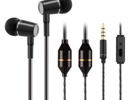 Air Tube Ear Phones With Microphone